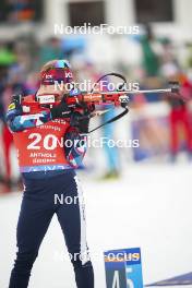 18.01.2024, Antholz, Italy (ITA): Johannes Dale-Skjevdal (NOR) - IBU World Cup Biathlon, short individual men, Antholz (ITA). www.nordicfocus.com. © Thibaut/NordicFocus. Every downloaded picture is fee-liable.