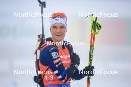 18.01.2024, Antholz, Italy (ITA): Emilien Jacquelin (FRA) - IBU World Cup Biathlon, short individual men, Antholz (ITA). www.nordicfocus.com. © Manzoni/NordicFocus. Every downloaded picture is fee-liable.