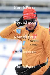 18.01.2024, Antholz, Italy (ITA): Johannes Kuehn (GER) - IBU World Cup Biathlon, short individual men, Antholz (ITA). www.nordicfocus.com. © Manzoni/NordicFocus. Every downloaded picture is fee-liable.