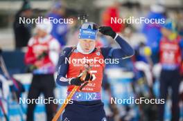 18.01.2024, Antholz, Italy (ITA): Lukas Hofer (ITA) - IBU World Cup Biathlon, short individual men, Antholz (ITA). www.nordicfocus.com. © Thibaut/NordicFocus. Every downloaded picture is fee-liable.