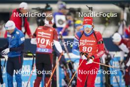 18.01.2024, Antholz, Italy (ITA): Damian Cesnek (SVK) - IBU World Cup Biathlon, short individual men, Antholz (ITA). www.nordicfocus.com. © Thibaut/NordicFocus. Every downloaded picture is fee-liable.