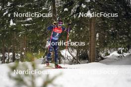 18.01.2024, Antholz, Italy (ITA): Tommaso Giacomel (ITA) - IBU World Cup Biathlon, short individual men, Antholz (ITA). www.nordicfocus.com. © Thibaut/NordicFocus. Every downloaded picture is fee-liable.