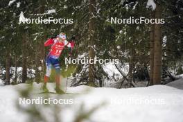 18.01.2024, Antholz, Italy (ITA): Jakub Stvrtecky (CZE) - IBU World Cup Biathlon, short individual men, Antholz (ITA). www.nordicfocus.com. © Thibaut/NordicFocus. Every downloaded picture is fee-liable.