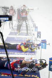 18.01.2024, Antholz, Italy (ITA): Emilien Jacquelin (FRA) - IBU World Cup Biathlon, short individual men, Antholz (ITA). www.nordicfocus.com. © Thibaut/NordicFocus. Every downloaded picture is fee-liable.