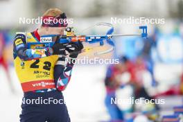 18.01.2024, Antholz, Italy (ITA): Johannes Thingnes Boe (NOR) - IBU World Cup Biathlon, short individual men, Antholz (ITA). www.nordicfocus.com. © Thibaut/NordicFocus. Every downloaded picture is fee-liable.