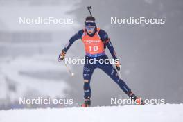 18.01.2024, Antholz, Italy (ITA): Didier Bionaz (ITA) - IBU World Cup Biathlon, short individual men, Antholz (ITA). www.nordicfocus.com. © Manzoni/NordicFocus. Every downloaded picture is fee-liable.