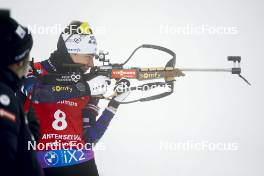 18.01.2024, Antholz, Italy (ITA): Eric Perrot (FRA) - IBU World Cup Biathlon, short individual men, Antholz (ITA). www.nordicfocus.com. © Thibaut/NordicFocus. Every downloaded picture is fee-liable.