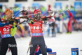 18.01.2024, Antholz, Italy (ITA): Joscha Burkhalter (SUI) - IBU World Cup Biathlon, short individual men, Antholz (ITA). www.nordicfocus.com. © Thibaut/NordicFocus. Every downloaded picture is fee-liable.