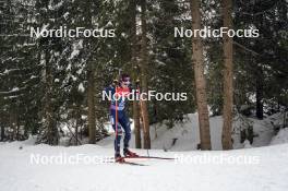 18.01.2024, Antholz, Italy (ITA): Tommaso Giacomel (ITA) - IBU World Cup Biathlon, short individual men, Antholz (ITA). www.nordicfocus.com. © Thibaut/NordicFocus. Every downloaded picture is fee-liable.