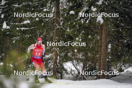 18.01.2024, Antholz, Italy (ITA): Joscha Burkhalter (SUI) - IBU World Cup Biathlon, short individual men, Antholz (ITA). www.nordicfocus.com. © Thibaut/NordicFocus. Every downloaded picture is fee-liable.