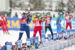 18.01.2024, Antholz, Italy (ITA): Olli Hiidensalo (FIN) - IBU World Cup Biathlon, short individual men, Antholz (ITA). www.nordicfocus.com. © Thibaut/NordicFocus. Every downloaded picture is fee-liable.