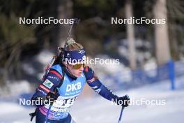 19.01.2024, Antholz, Italy (ITA): Sophie Chauveau (FRA) - IBU World Cup Biathlon, short individual women, Antholz (ITA). www.nordicfocus.com. © Thibaut/NordicFocus. Every downloaded picture is fee-liable.