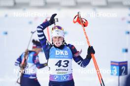 19.01.2024, Antholz, Italy (ITA): Justine Braisaz-Bouchet (FRA) - IBU World Cup Biathlon, short individual women, Antholz (ITA). www.nordicfocus.com. © Thibaut/NordicFocus. Every downloaded picture is fee-liable.