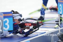 19.01.2024, Antholz, Italy (ITA): Jeanne Richard (FRA) - IBU World Cup Biathlon, short individual women, Antholz (ITA). www.nordicfocus.com. © Thibaut/NordicFocus. Every downloaded picture is fee-liable.