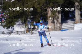 19.01.2024, Antholz, Italy (ITA): Anastasiya Merkushyna (UKR) - IBU World Cup Biathlon, short individual women, Antholz (ITA). www.nordicfocus.com. © Thibaut/NordicFocus. Every downloaded picture is fee-liable.