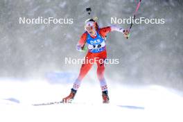 19.01.2024, Antholz, Italy (ITA): Emma Lunder (CAN) - IBU World Cup Biathlon, short individual women, Antholz (ITA). www.nordicfocus.com. © Manzoni/NordicFocus. Every downloaded picture is fee-liable.