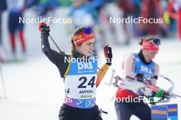 19.01.2024, Antholz, Italy (ITA): Vanessa Voigt (GER) - IBU World Cup Biathlon, short individual women, Antholz (ITA). www.nordicfocus.com. © Thibaut/NordicFocus. Every downloaded picture is fee-liable.