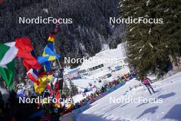 19.01.2024, Antholz, Italy (ITA): Lisa Vittozzi (ITA) - IBU World Cup Biathlon, short individual women, Antholz (ITA). www.nordicfocus.com. © Thibaut/NordicFocus. Every downloaded picture is fee-liable.