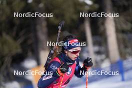 19.01.2024, Antholz, Italy (ITA): Lisa Vittozzi (ITA) - IBU World Cup Biathlon, short individual women, Antholz (ITA). www.nordicfocus.com. © Thibaut/NordicFocus. Every downloaded picture is fee-liable.