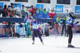 19.01.2024, Antholz, Italy (ITA): Polina Yegorova (KAZ) - IBU World Cup Biathlon, short individual women, Antholz (ITA). www.nordicfocus.com. © Thibaut/NordicFocus. Every downloaded picture is fee-liable.