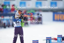 19.01.2024, Antholz, Italy (ITA): Lena Repinc (SLO) - IBU World Cup Biathlon, short individual women, Antholz (ITA). www.nordicfocus.com. © Thibaut/NordicFocus. Every downloaded picture is fee-liable.