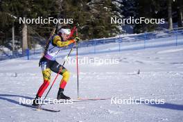 19.01.2024, Antholz, Italy (ITA): Lotte Lie (BEL) - IBU World Cup Biathlon, short individual women, Antholz (ITA). www.nordicfocus.com. © Thibaut/NordicFocus. Every downloaded picture is fee-liable.