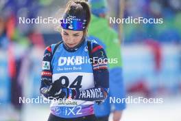 19.01.2024, Antholz, Italy (ITA): Gilonne Guigonnat (FRA) - IBU World Cup Biathlon, short individual women, Antholz (ITA). www.nordicfocus.com. © Thibaut/NordicFocus. Every downloaded picture is fee-liable.