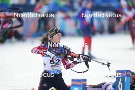 19.01.2024, Antholz, Italy (ITA): Anna Juppe (AUT) - IBU World Cup Biathlon, short individual women, Antholz (ITA). www.nordicfocus.com. © Thibaut/NordicFocus. Every downloaded picture is fee-liable.