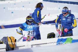 19.01.2024, Antholz, Italy (ITA): Anna Magnusson (SWE) - IBU World Cup Biathlon, short individual women, Antholz (ITA). www.nordicfocus.com. © Thibaut/NordicFocus. Every downloaded picture is fee-liable.