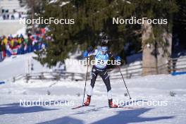 19.01.2024, Antholz, Italy (ITA): Tuuli Tomingas (EST) - IBU World Cup Biathlon, short individual women, Antholz (ITA). www.nordicfocus.com. © Thibaut/NordicFocus. Every downloaded picture is fee-liable.