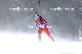 19.01.2024, Antholz, Italy (ITA): Emma Lunder (CAN) - IBU World Cup Biathlon, short individual women, Antholz (ITA). www.nordicfocus.com. © Manzoni/NordicFocus. Every downloaded picture is fee-liable.