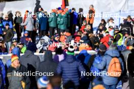 19.01.2024, Antholz, Italy (ITA): Lisa Vittozzi (ITA) - IBU World Cup Biathlon, short individual women, Antholz (ITA). www.nordicfocus.com. © Manzoni/NordicFocus. Every downloaded picture is fee-liable.