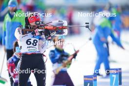 19.01.2024, Antholz, Italy (ITA): Elisa Gasparin (SUI) - IBU World Cup Biathlon, short individual women, Antholz (ITA). www.nordicfocus.com. © Thibaut/NordicFocus. Every downloaded picture is fee-liable.