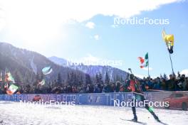 19.01.2024, Antholz, Italy (ITA): Lisa Vittozzi (ITA) - IBU World Cup Biathlon, short individual women, Antholz (ITA). www.nordicfocus.com. © Manzoni/NordicFocus. Every downloaded picture is fee-liable.