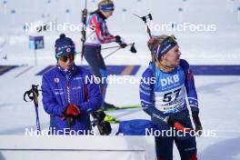 19.01.2024, Antholz, Italy (ITA): Kelsey Joan Dickinson (USA) - IBU World Cup Biathlon, short individual women, Antholz (ITA). www.nordicfocus.com. © Thibaut/NordicFocus. Every downloaded picture is fee-liable.