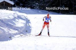 19.01.2024, Antholz, Italy (ITA): Amy Baserga (SUI) - IBU World Cup Biathlon, short individual women, Antholz (ITA). www.nordicfocus.com. © Manzoni/NordicFocus. Every downloaded picture is fee-liable.