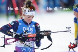 19.01.2024, Antholz, Italy (ITA): Lou Jeanmonnot (FRA) - IBU World Cup Biathlon, short individual women, Antholz (ITA). www.nordicfocus.com. © Thibaut/NordicFocus. Every downloaded picture is fee-liable.