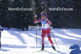 19.01.2024, Antholz, Italy (ITA): Anna Gandler (AUT) - IBU World Cup Biathlon, short individual women, Antholz (ITA). www.nordicfocus.com. © Thibaut/NordicFocus. Every downloaded picture is fee-liable.