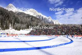 19.01.2024, Antholz, Italy (ITA): Feature: Track atmosphere  - IBU World Cup Biathlon, short individual women, Antholz (ITA). www.nordicfocus.com. © Manzoni/NordicFocus. Every downloaded picture is fee-liable.