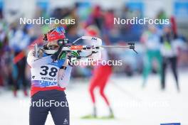 19.01.2024, Antholz, Italy (ITA): Aita Gasparin (SUI) - IBU World Cup Biathlon, short individual women, Antholz (ITA). www.nordicfocus.com. © Thibaut/NordicFocus. Every downloaded picture is fee-liable.