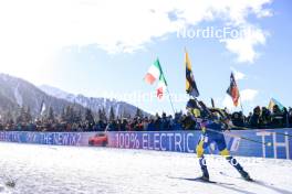 19.01.2024, Antholz, Italy (ITA): Elvira Oeberg (SWE) - IBU World Cup Biathlon, short individual women, Antholz (ITA). www.nordicfocus.com. © Manzoni/NordicFocus. Every downloaded picture is fee-liable.
