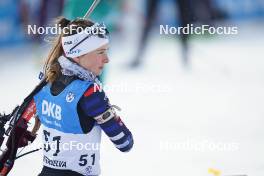 19.01.2024, Antholz, Italy (ITA): Jeanne Richard (FRA) - IBU World Cup Biathlon, short individual women, Antholz (ITA). www.nordicfocus.com. © Thibaut/NordicFocus. Every downloaded picture is fee-liable.