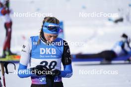 19.01.2024, Antholz, Italy (ITA): Susan Kuelm (EST) - IBU World Cup Biathlon, short individual women, Antholz (ITA). www.nordicfocus.com. © Thibaut/NordicFocus. Every downloaded picture is fee-liable.