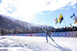 19.01.2024, Antholz, Italy (ITA): Anastasiya Merkushyna (UKR) - IBU World Cup Biathlon, short individual women, Antholz (ITA). www.nordicfocus.com. © Manzoni/NordicFocus. Every downloaded picture is fee-liable.