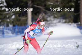 19.01.2024, Antholz, Italy (ITA): Emma Lunder (CAN) - IBU World Cup Biathlon, short individual women, Antholz (ITA). www.nordicfocus.com. © Thibaut/NordicFocus. Every downloaded picture is fee-liable.