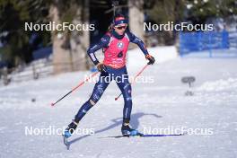 19.01.2024, Antholz, Italy (ITA): Lisa Vittozzi (ITA) - IBU World Cup Biathlon, short individual women, Antholz (ITA). www.nordicfocus.com. © Thibaut/NordicFocus. Every downloaded picture is fee-liable.