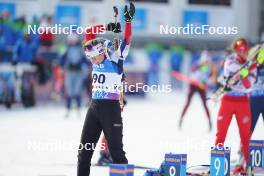 19.01.2024, Antholz, Italy (ITA): Lucie Charvatova (CZE) - IBU World Cup Biathlon, short individual women, Antholz (ITA). www.nordicfocus.com. © Thibaut/NordicFocus. Every downloaded picture is fee-liable.