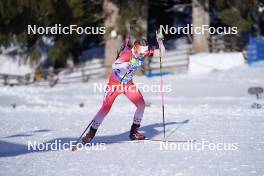 19.01.2024, Antholz, Italy (ITA): Emma Lunder (CAN) - IBU World Cup Biathlon, short individual women, Antholz (ITA). www.nordicfocus.com. © Thibaut/NordicFocus. Every downloaded picture is fee-liable.