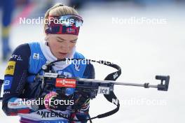 19.01.2024, Antholz, Italy (ITA): Juni Arnekleiv (NOR) - IBU World Cup Biathlon, short individual women, Antholz (ITA). www.nordicfocus.com. © Thibaut/NordicFocus. Every downloaded picture is fee-liable.