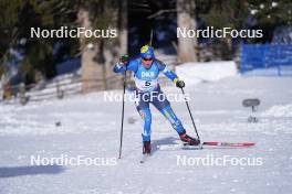 19.01.2024, Antholz, Italy (ITA): Anastasiya Merkushyna (UKR) - IBU World Cup Biathlon, short individual women, Antholz (ITA). www.nordicfocus.com. © Thibaut/NordicFocus. Every downloaded picture is fee-liable.